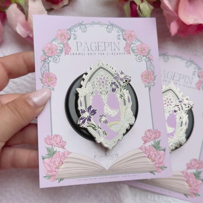 ENCHANTED GOTHIC WINDOW enamel grip